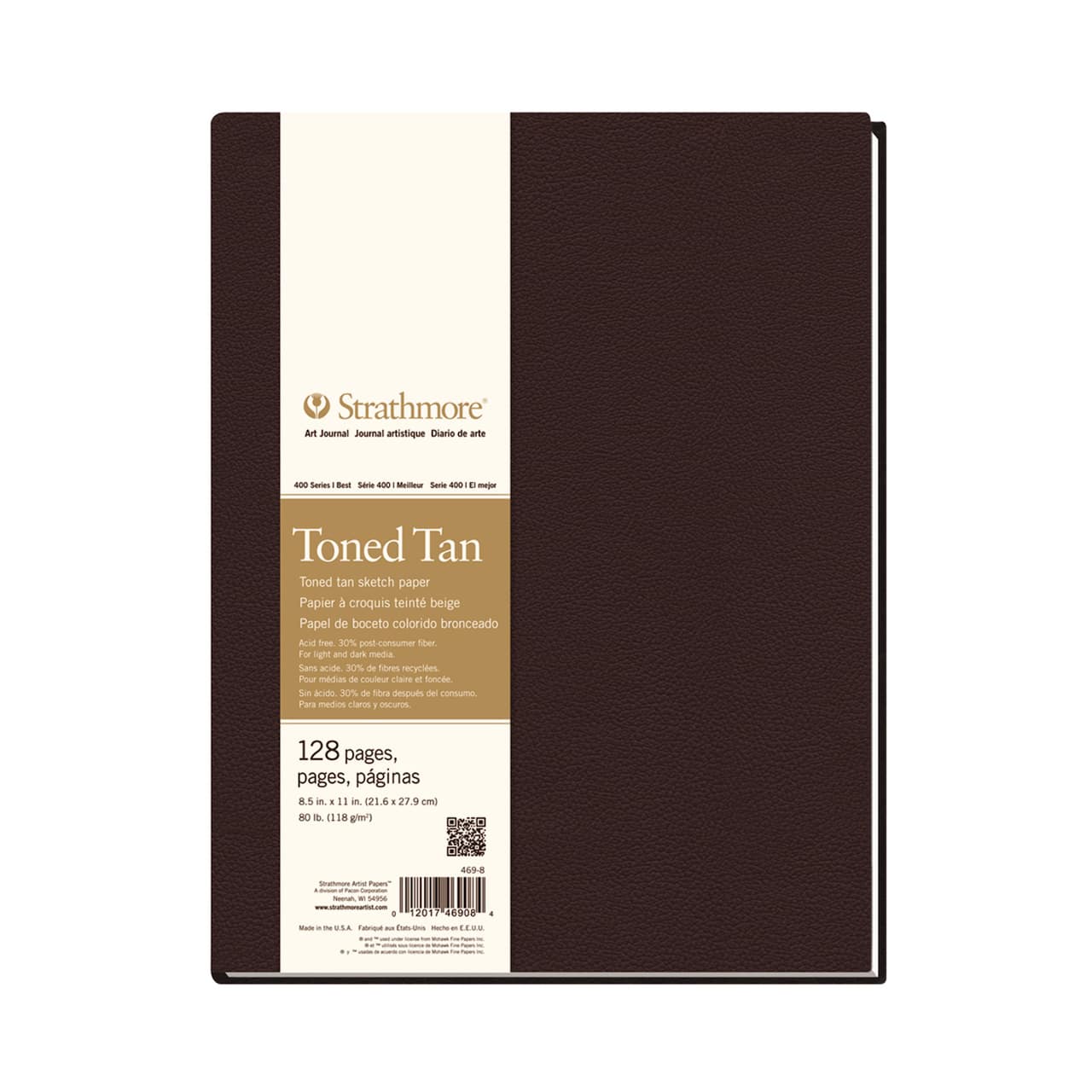 Strathmore® 400 Series Hardcover Toned Tan Art Journal